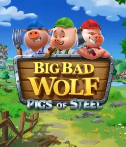 Dive into the action-packed twist of Big Bad Wolf: Pigs of Steel by Quickspin, highlighting cutting-edge graphics with a sci-fi take on the timeless fairy tale. See the big bad wolf and the heroic pigs in an urban dystopia, armed with neon lights, steel constructions, and futuristic gadgets. Ideal for players interested in modern retellings of classic tales with exciting features and high win potential.