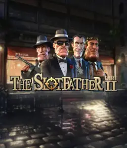 Step into the underworld world of The Slotfather 2 slot by Betsoft, showcasing four iconic mafia characters against a dark urban backdrop. This graphic portrays the intense atmosphere of the mobster lifestyle with its detailed character design and evocative setting. Ideal for players attracted to mafia stories, promising a thrilling escape. 