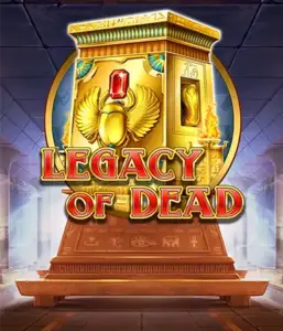 Play  Legacy of Dead game by Play'n GO featuring complimentary spins and expanding symbols, beginning with bets from $0.10.